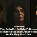 Screen shot of ProPublica's story, "They Called 911 for Help. Police and Prosecutors Used a New Junk Science to Decide They Were Liars"