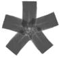Star shape drawn in thick black marker